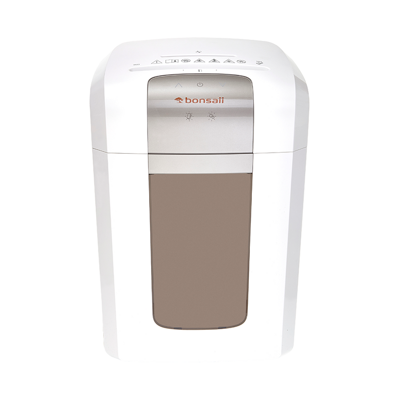 Bonsaii 4S23 Micro Cut Shredder 23 Litre 8 Sheet White - 50021 - UK BUSINESS SUPPLIES