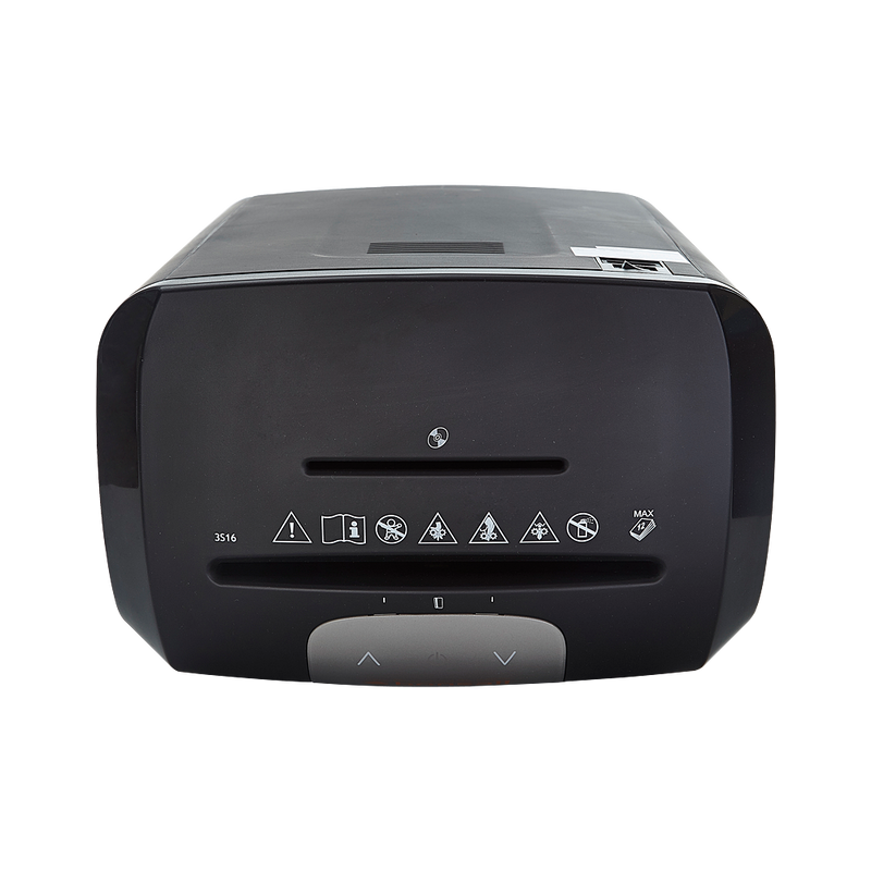 Bonsaii 3S16 Cross Cut Shredder 16 Litre 12 Sheet Black - 50010 - UK BUSINESS SUPPLIES