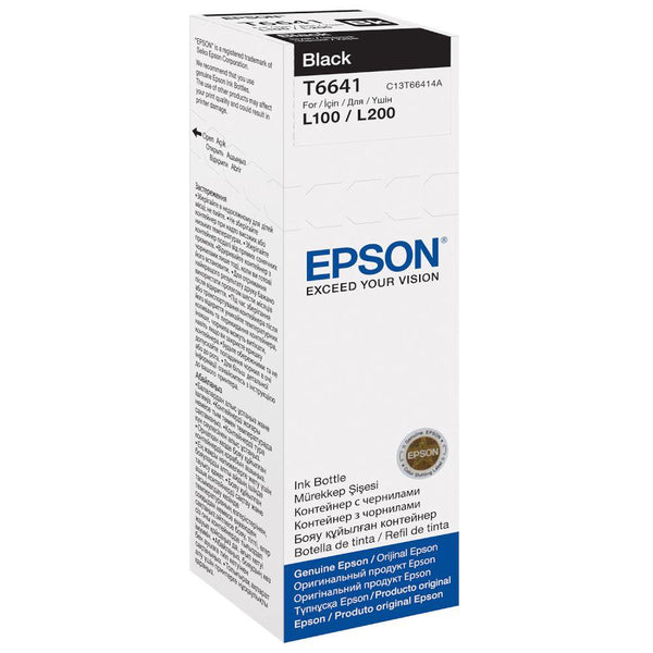 Epson 664 Black Ink Cartridge 70ml - C13T664140 - UK BUSINESS SUPPLIES