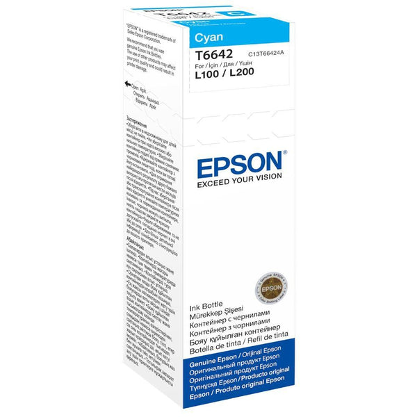 Epson 664 Cyan Ink Cartridge 70ml - C13T664240 - UK BUSINESS SUPPLIES