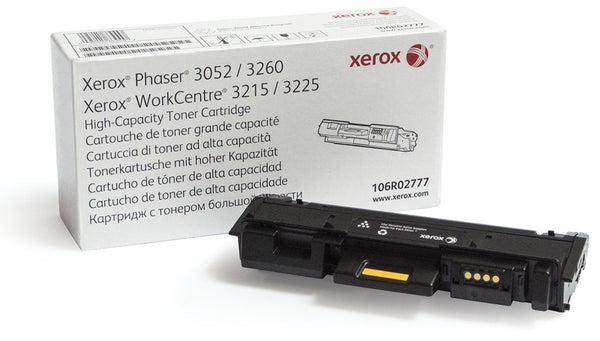 Xerox Black High Capacity Toner Cartridge 3k pages for P3260 WC3225 - 106R02777 - UK BUSINESS SUPPLIES