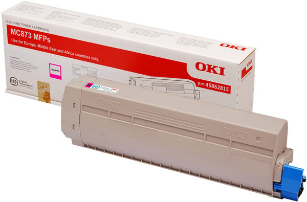 OKI Magenta Toner Cartridge 10K pages - 45862815 - UK BUSINESS SUPPLIES