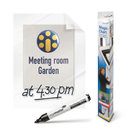 Legamaster Magic Chart Whiteboard Sheets 600x800mm Clear 25 Sheets per Roll - 7-159300 - UK BUSINESS SUPPLIES