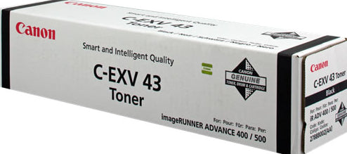 Canon EXV43BK Black Standard Capacity Toner Cartridge 15.2k pages - 2788B002 - UK BUSINESS SUPPLIES