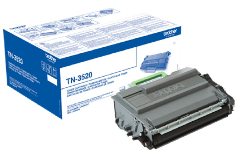 Brother Black Toner Cartridge 20k pages - TN3520 - UK BUSINESS SUPPLIES
