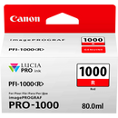 Canon PFI1000R Red Standard Capacity Ink Cartridge 80ml - 0554C001 - UK BUSINESS SUPPLIES