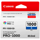 Canon PFI1000B Blue Standard Capacity Ink Cartridge 80ml - 0555C001 - UK BUSINESS SUPPLIES