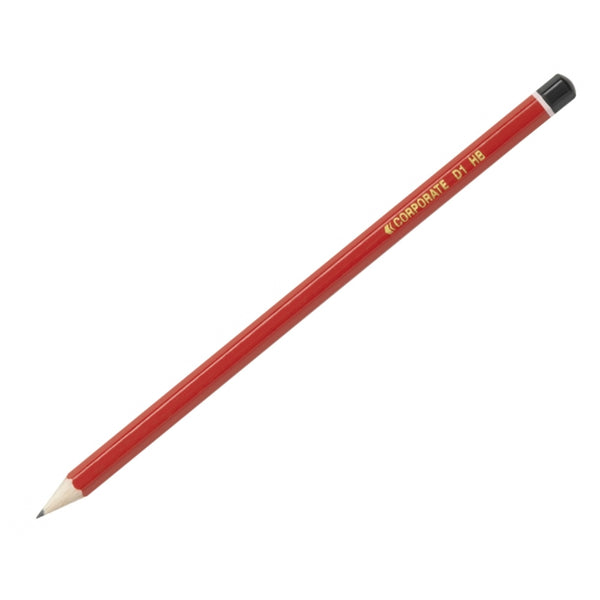 ValueX HB Pencil Dipped End Red Barrel (Pack 12) - 785800 - UK BUSINESS SUPPLIES