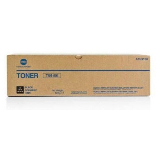 Konica Minolta TN616K Black Toner Cartridge 41.5k pages - A1U9150 - UK BUSINESS SUPPLIES