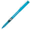 Pilot V5 Hi-Tecpoint Liquid Ink Rollerball Pen 0.5mm Tip 0.3mm Line Light Blue (Pack 12) - 100101210 - UK BUSINESS SUPPLIES
