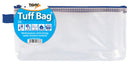 Tiger Tuff Bag Polypropylene DL 500 Micron Clear with Assorted Colour Zips - 301338 - UK BUSINESS SUPPLIES