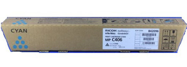Ricoh 1230D Cyan Standard Capacity Toner Cartridge 6k pages for MP C406 - 842096 - UK BUSINESS SUPPLIES