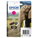 Epson 24 Elephant Magenta Standard Capacity Ink Cartridge 5ml - C13T24234012 - UK BUSINESS SUPPLIES