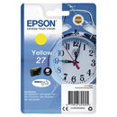 Epson 27 Alarm Clock Yellow Standard Capacity Ink Cartridge 4ml - C13T27044012 - UK BUSINESS SUPPLIES