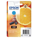 Epson 33 Oranges Cyan Standard Capacity Ink Cartridge 4.5ml - C13T33424012 - UK BUSINESS SUPPLIES
