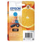 Epson 33XL Oranges Cyan High Yield Ink Cartridge 9ml - C13T33624012 - UK BUSINESS SUPPLIES
