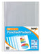 Tiger Multi Punched Pocket Polypropylene A3 45 Micron Top Opening Portrait Clear (Pack 10) - 301084 - UK BUSINESS SUPPLIES