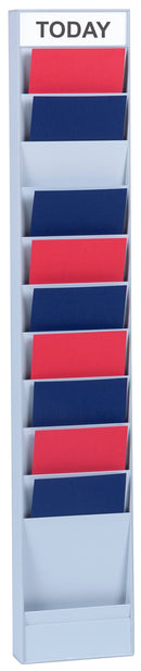 Fast Paper Document Planner Add-On 10 Compartment A5 Grey - FPC10A502 - UK BUSINESS SUPPLIES