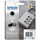 Epson 35 Padlock Black Standard Capacity Ink Cartridge 16ml - C13T35814010 - UK BUSINESS SUPPLIES