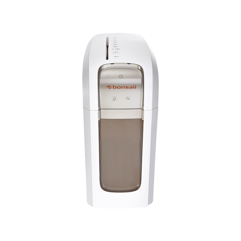 Bonsaii 4D14 Micro Cut Shredder 14 Litre 6 Sheet White - 50001 - UK BUSINESS SUPPLIES