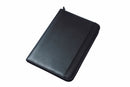 Collins A4 Conference Ring Binder with Calculator Zipped Leather Look Black 5090 - 815266 - UK BUSINESS SUPPLIES