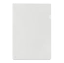 ValueX Cut Flush Folder Polypropylene A4 Orange Peel Clear (Pack 100) - 8020638 - UK BUSINESS SUPPLIES