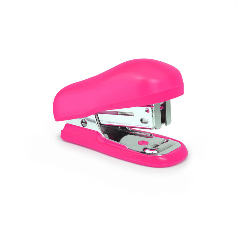 Rapesco Bug Mini Stapler Plastic 12 Sheet Hot Pink - 1412 - UK BUSINESS SUPPLIES