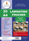 Cathedral Laminating Pouch A4 2x125 Micron Gloss (Pack 20) - LPA425020 - UK BUSINESS SUPPLIES