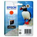 Epson T3249 Puffin Orange Standard Capacity Ink Cartridge 14ml - C13T32494010 - UK BUSINESS SUPPLIES