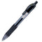 Zebra Sarasa Retractable Gel Rollerball Pen 0.7mm Tip 0.5mm Line Black (Pack 3) - 1518 - UK BUSINESS SUPPLIES