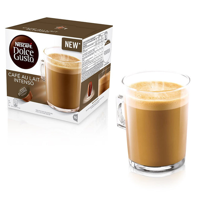 Dolce Gusto Cafe Au Lait Intenso 16's - NWT FM SOLUTIONS - YOUR CATERING WHOLESALER