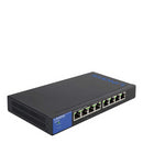 Linksys 1GB Unmanaged PoE 8 Port Switch - UK BUSINESS SUPPLIES