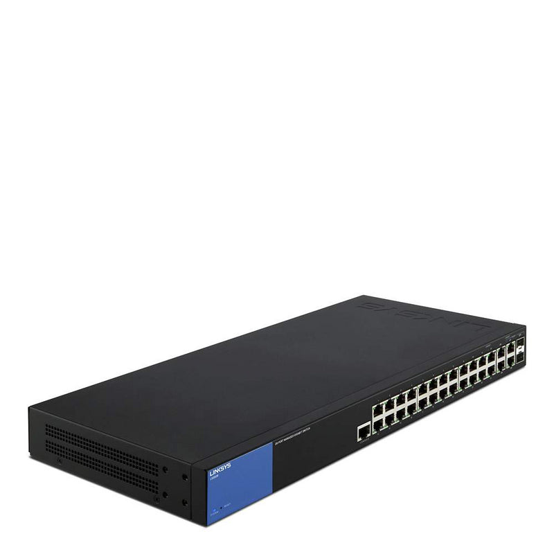 Linksys 1GB Managed 28 Port Network Switch - UK BUSINESS SUPPLIES