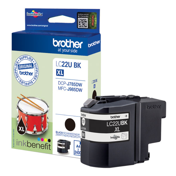 Brother Black Ink Cartridge 58ml - LC22UBK - UK BUSINESS SUPPLIES