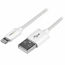 StarTech.com 1m USB to Lightning Apple MFi Certified Charging Cable White - UK BUSINESS SUPPLIES