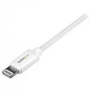 StarTech.com 1m USB to Lightning Apple MFi Certified Charging Cable White - UK BUSINESS SUPPLIES