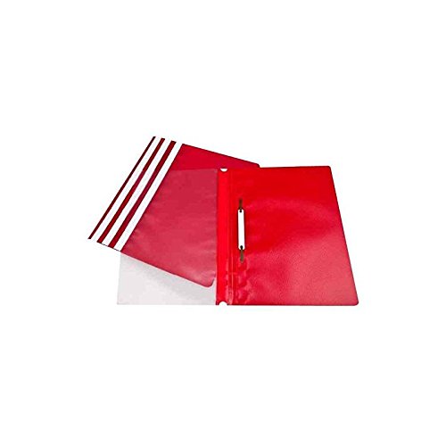 ValueX Report File Polypropylene A4 Red (Pack 25) - 8020676 - UK BUSINESS SUPPLIES