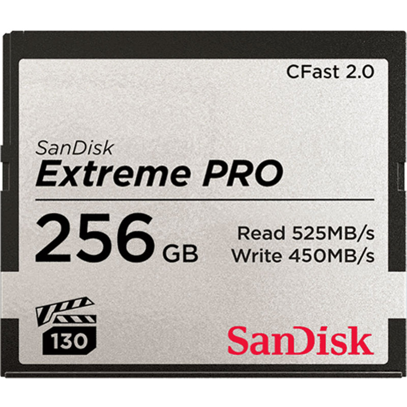 Sandisk Extreme Pro 256GB CFast 2.0 Memory Card - UK BUSINESS SUPPLIES