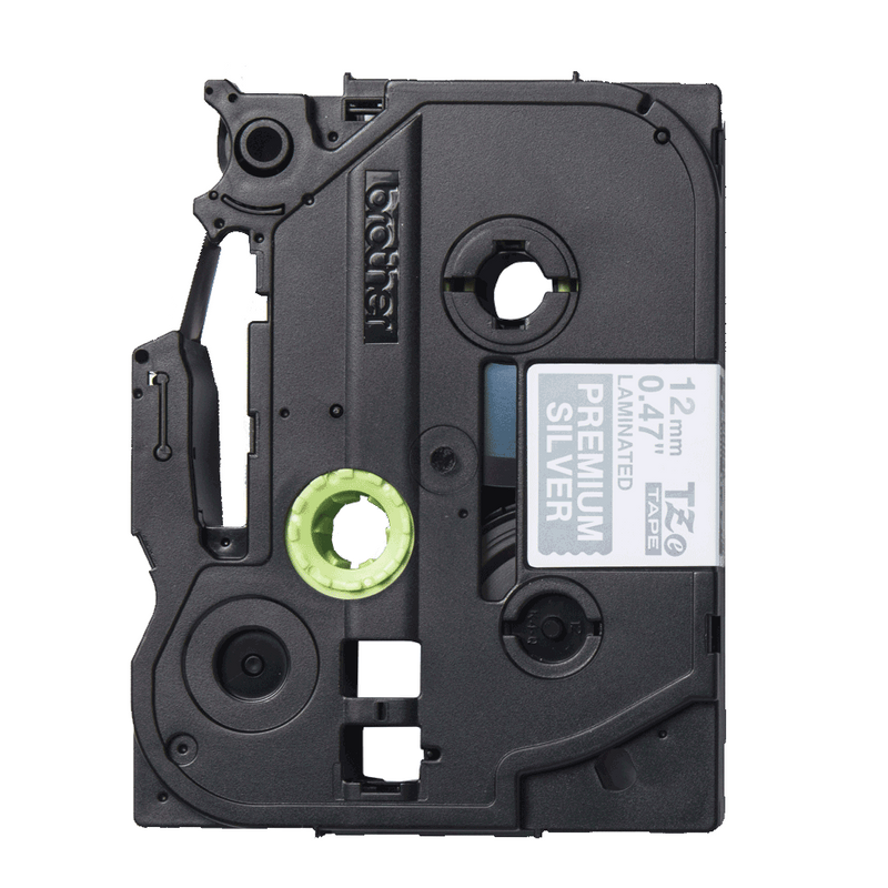 Brother Black On Silver Label Tape 12mm x 8m - TZEPR935 - UK BUSINESS SUPPLIES