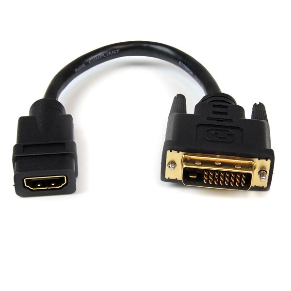 StarTech.com 8in HDMI to DVI D Video Cable - UK BUSINESS SUPPLIES