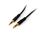 StarTech.com 15ft Slim 3.5mm Stereo Cable - UK BUSINESS SUPPLIES
