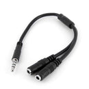 StarTech.com 4 Pin to 2x 3 Pin 3.5mm Splitter - UK BUSINESS SUPPLIES