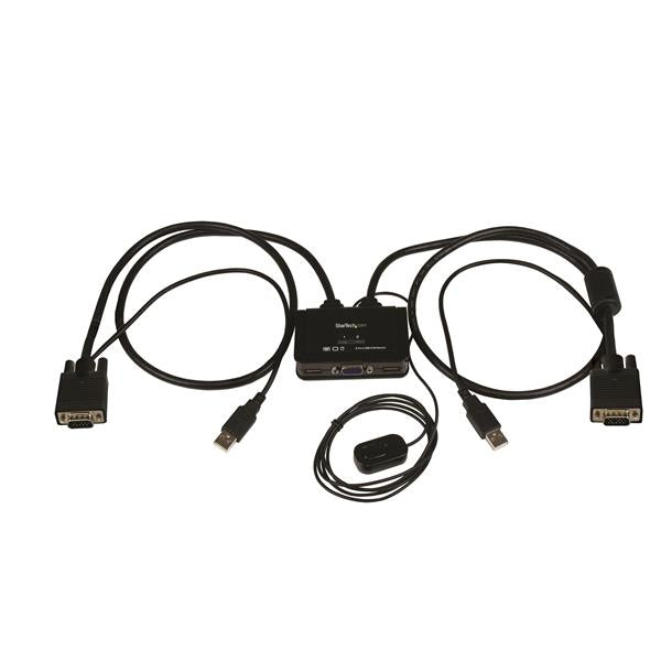 StarTech.com 2 Port USB VGA KVM Switch - UK BUSINESS SUPPLIES