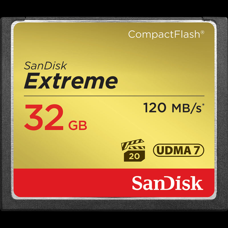 Sandisk 32GB Extreme Compact Flash - UK BUSINESS SUPPLIES