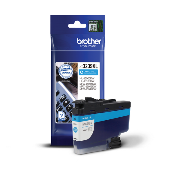 Brother Cyan High Capacity Ink Cartridge 50ml - LC3239XLC - UK BUSINESS SUPPLIES
