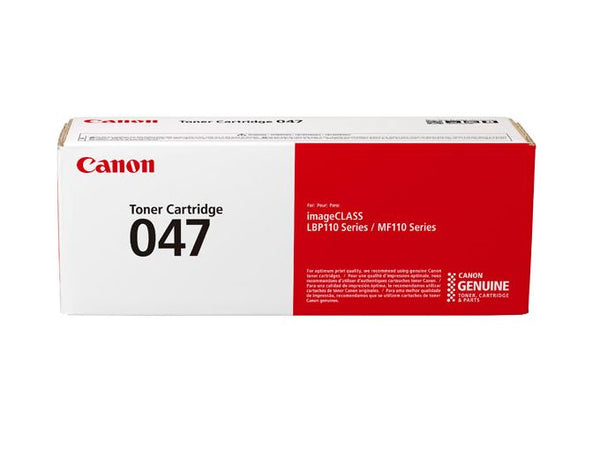 Canon 047BK Black Standard Capacity Toner Cartridge 1.6k pages - 2164C002 - UK BUSINESS SUPPLIES