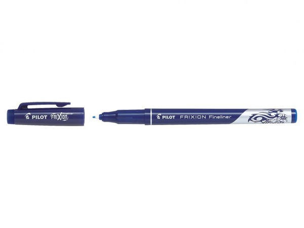 Pilot FriXion Erasable Fineliner Pen 1.3mm Tip 0.45mm Line Blue (Pack 12) - 4902505560507 - UK BUSINESS SUPPLIES