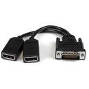 StarTech.com 8IN DMS 59 TO Dual DisplayPort - UK BUSINESS SUPPLIES