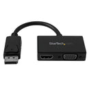 StarTech.com 2 in 1 DisplayPort to HDMI or VGA - UK BUSINESS SUPPLIES