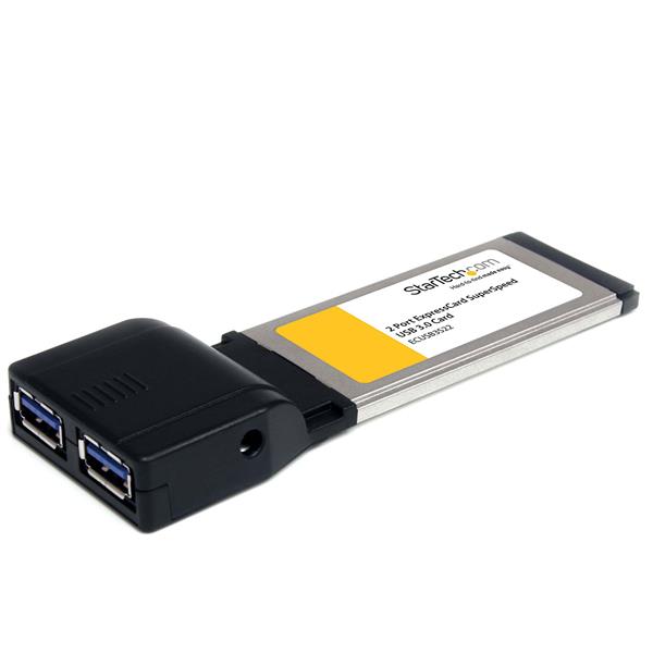StarTech.com 2 Port ExpressCard SuperSpeed USB 3.0 - UK BUSINESS SUPPLIES